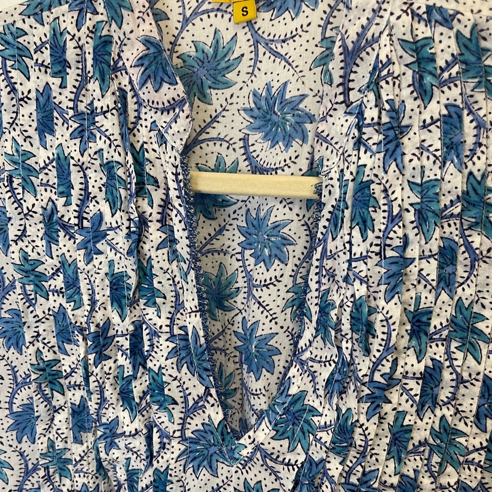 Roberta Roller Rabbit Pattern Beaded Blouse - image 3